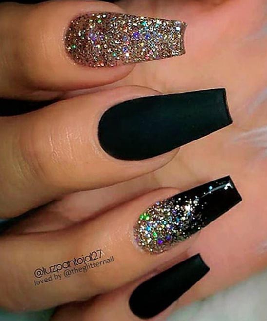 NAIL IDEAS SHORT COFFIN