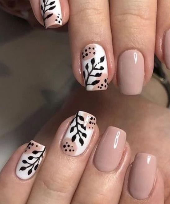 NATURAL ACRYLIC NAILS COFFIN SHORT