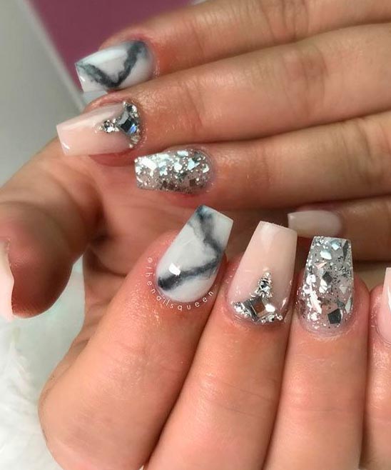 NATURAL SHORT COFFIN NAILS