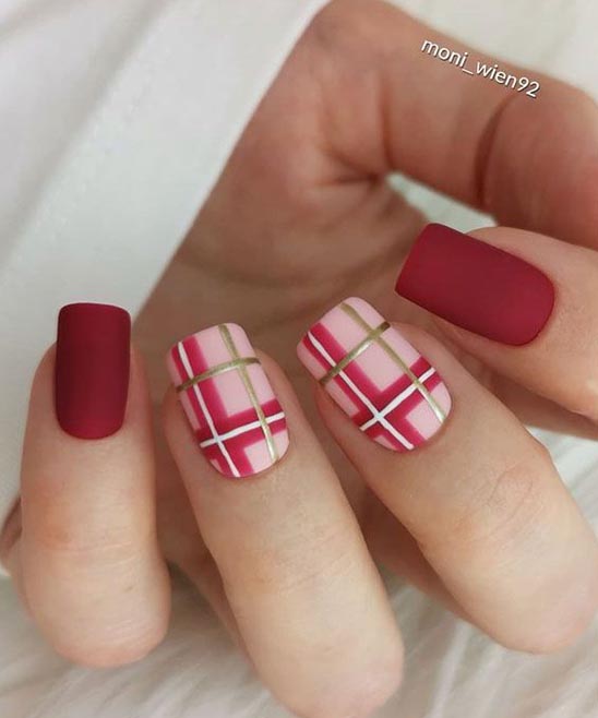 Nail Designs Coffin Red