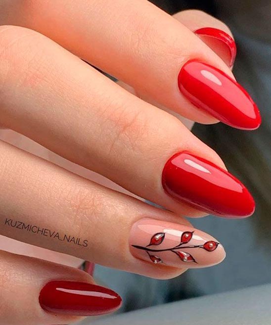 Nail Designs Red