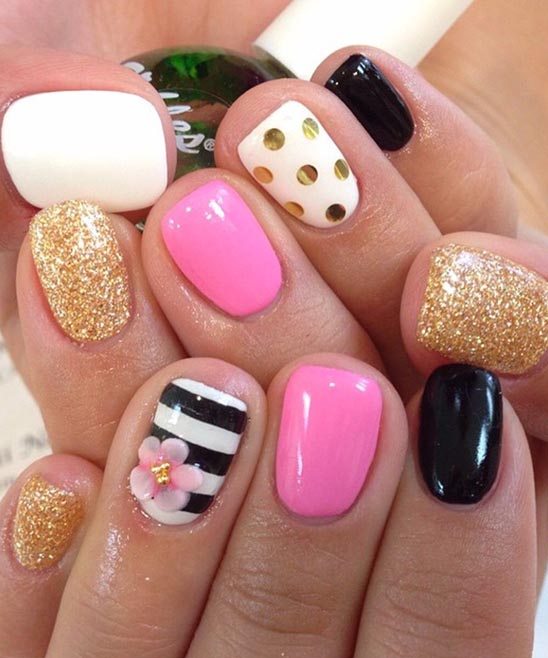 Nail Designs Short Gel