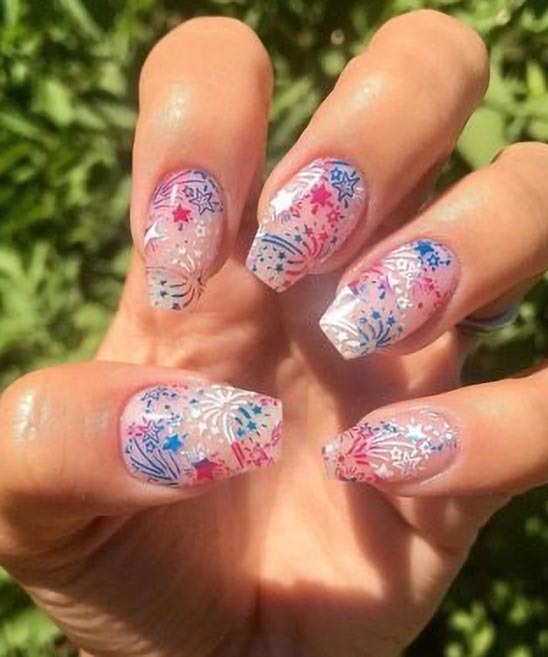 Nail Designs With Red White and Blue