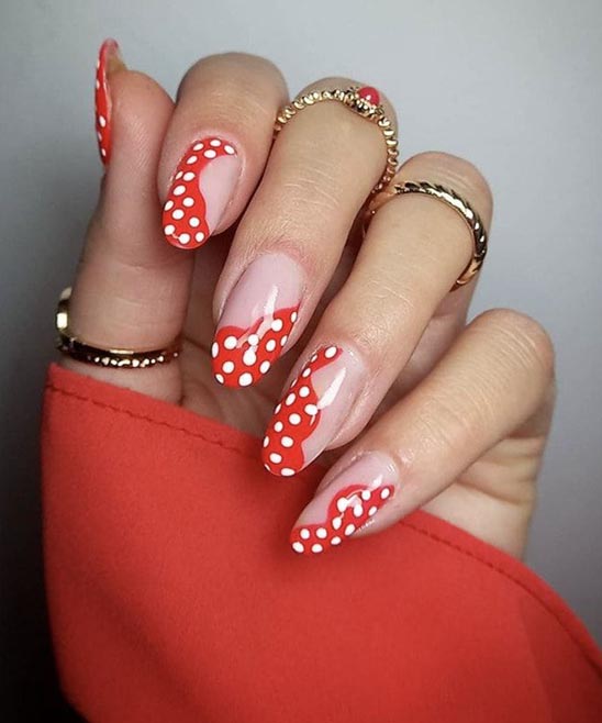 Nail Red Design