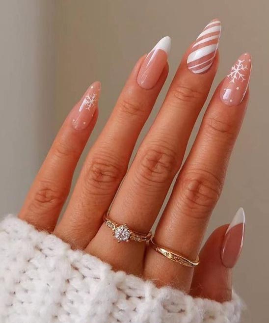 PINK AND WHITE FRENCH TIP NAIL DESIGNS