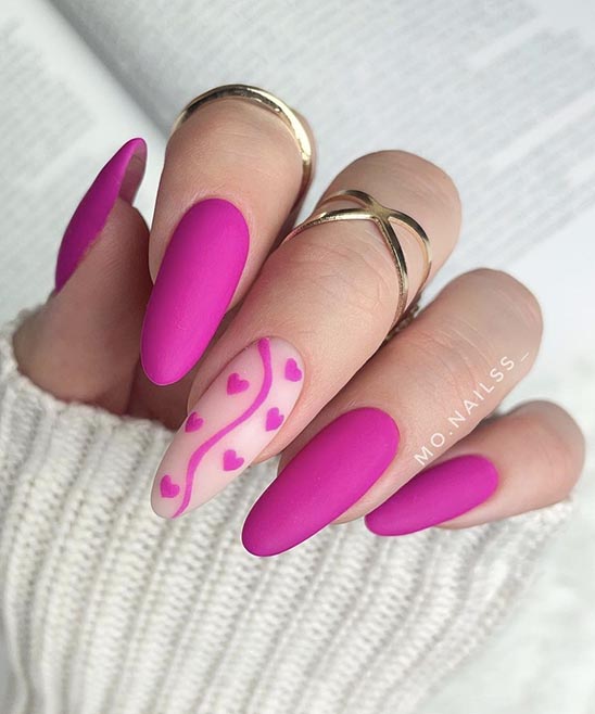 PINK AND WHITE NAIL ART DESIGNS