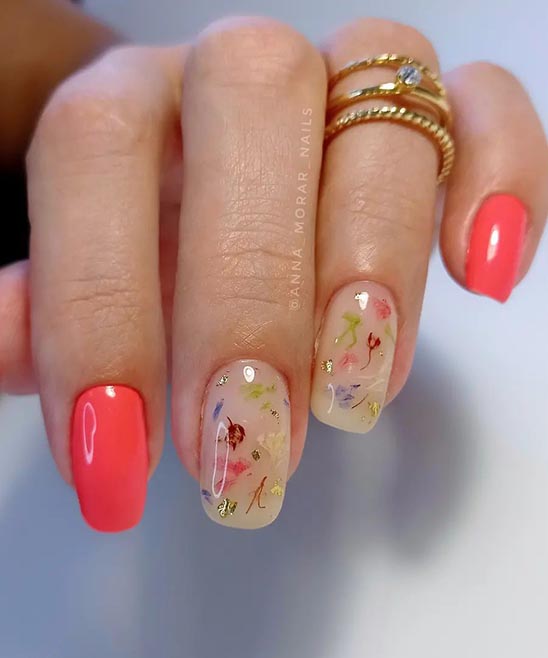 PINK WHITE AND GOLD NAIL DESIGNS