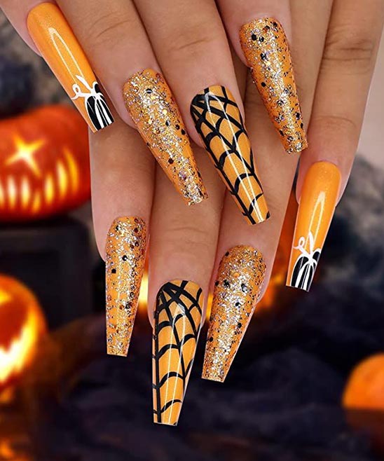 PRESS ON NAILS HALLOWEEN