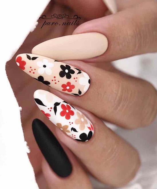RED AND WHITE NAIL DESIGNS 2023
