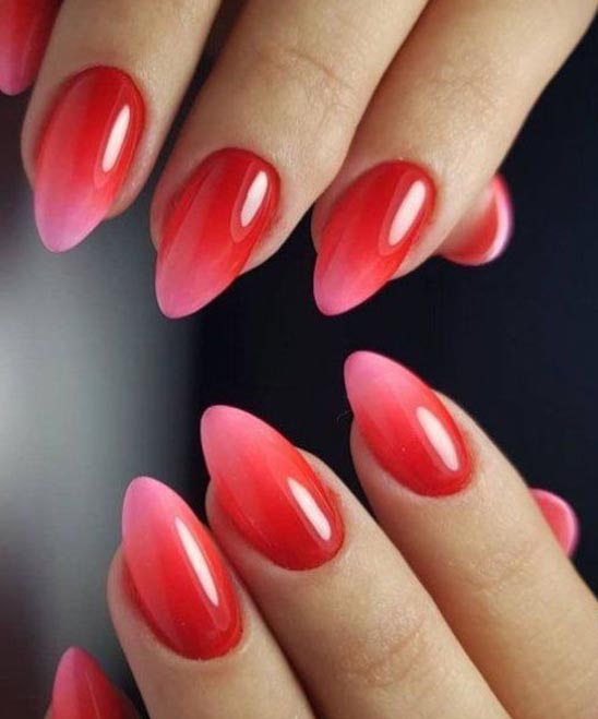 Red Heart Nail Designs