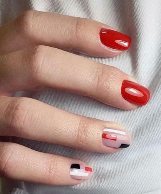 Red Matte Nails Designs