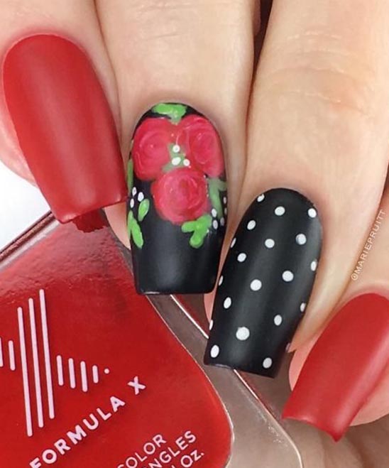 Red White and Blue Nail Designs