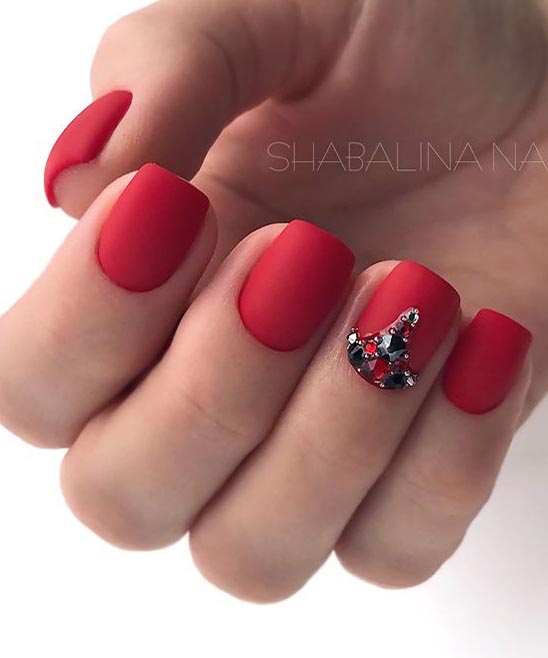 Red White and Blue Nails Designs