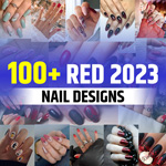 Red and Black Nail Designs 2023