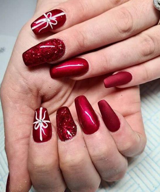 Red and White Nail Designs 2023