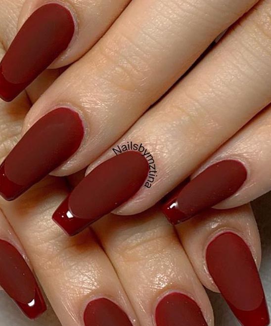 Red and Yellow Nail Designs