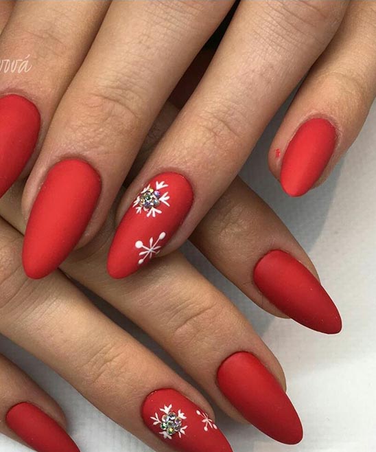 Red and Yellow Nail Designs