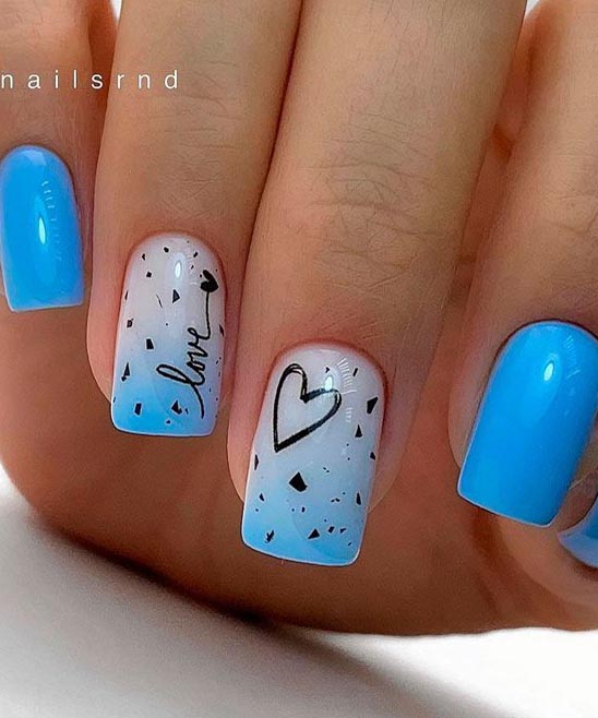 SHORT ACRYLIC COFFIN NAIL IDEAS