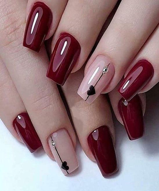 SHORT ACRYLIC COFFIN NAIL IDEAS