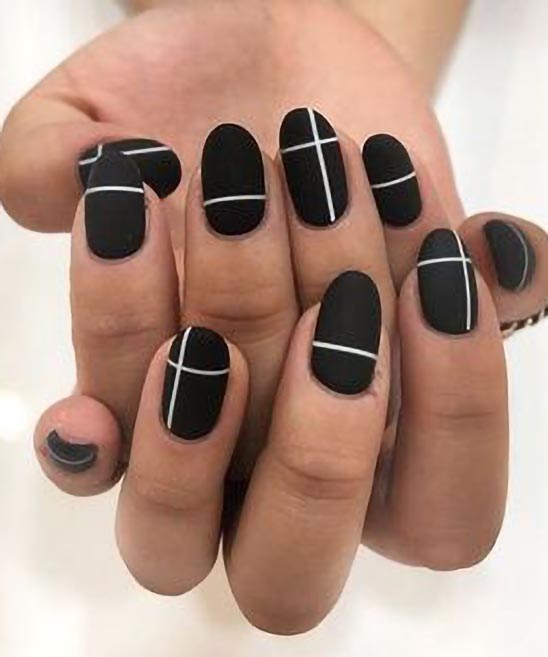 SHORT ACRYLIC COFFIN NAILS