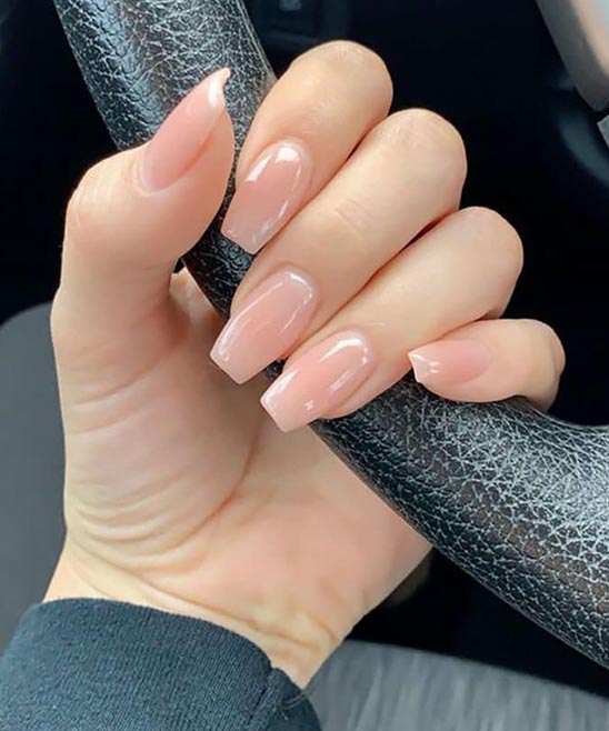 SHORT ACRYLIC NAILS COFFIN