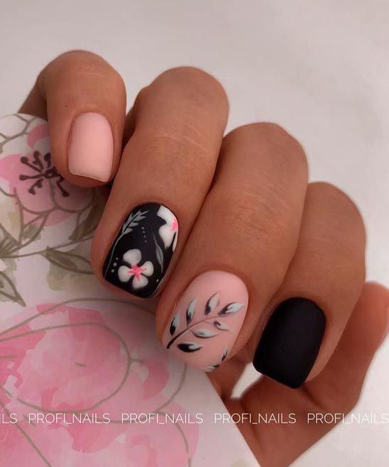 SHORT ACRYLIC NAILS COFFIN IDEAS