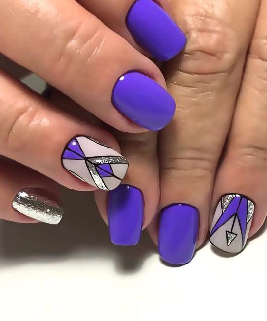 SHORT COFFIN ACRYLIC NAILS BROWN