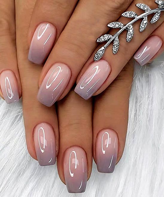 SHORT COFFIN ACRYLIC NAILS IDEAS