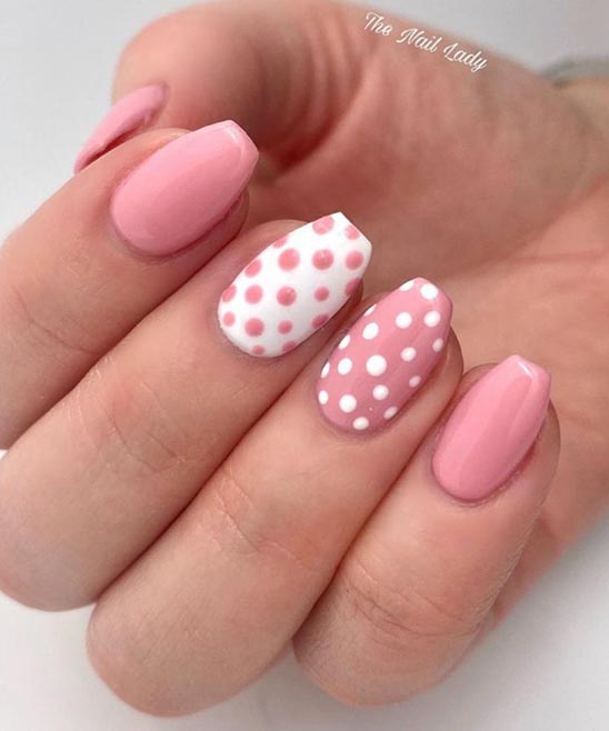 SHORT COFFIN ACRYLIC NAILS OMBRE