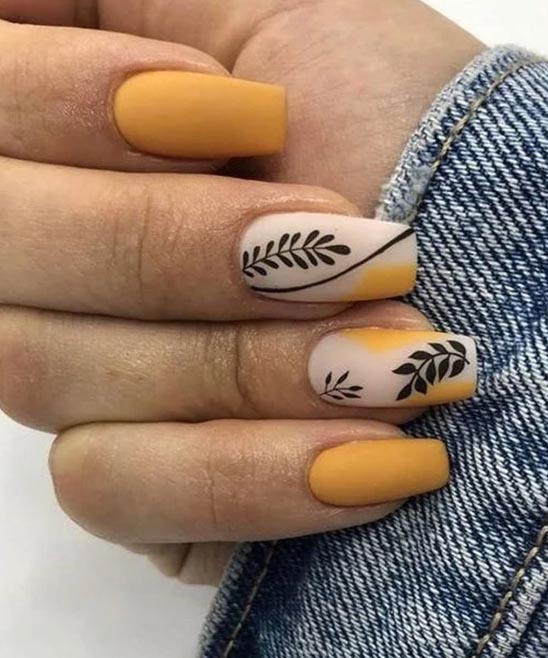 SHORT COFFIN ACRYLIC OMBRE NAILS