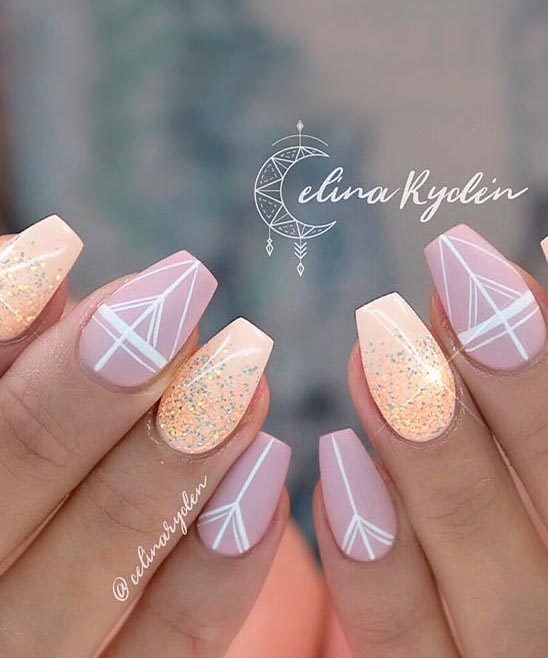 SHORT COFFIN BLACK NAILS