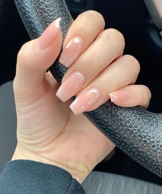 SHORT COFFIN BLACK NAILS