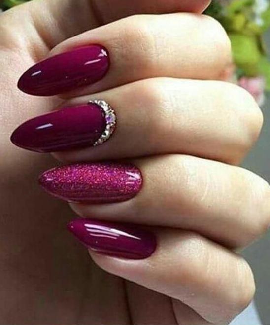 SHORT COFFIN BROWN NAILS