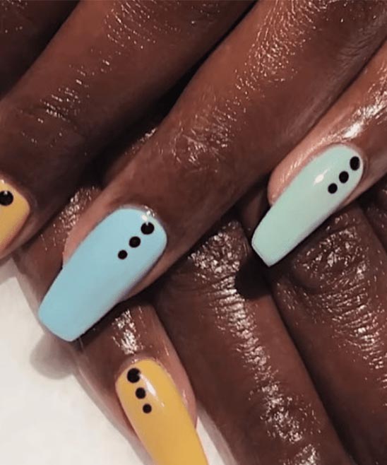 SHORT COFFIN NAIL DESIGNS SUMMER