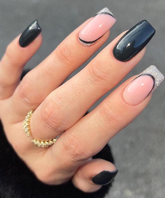 SHORT COFFIN NAILS HALLOWEEN