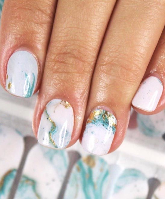 SHORT COFFIN PRESS ON NAILS