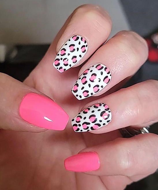 SHORT COFFIN SHAPED NAILS