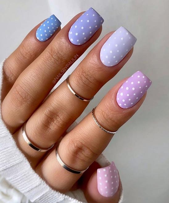 SHORT LENGTH COFFIN ACRYLIC NAILS