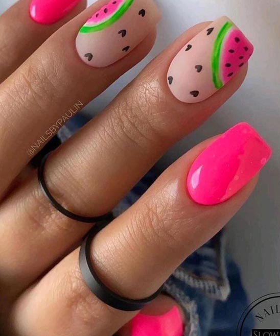 SHORT NAIL DESIGNS SPRING