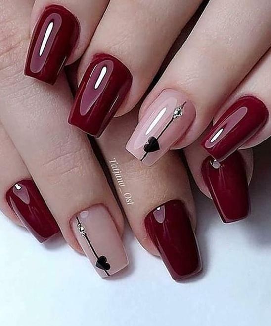 SHORT NAIL IDEAS COFFIN