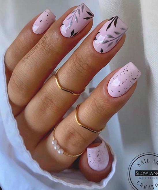 SHORT LENGTH COFFIN ACRYLIC NAILS