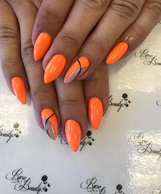 SHORT PINK COFFIN NAILS