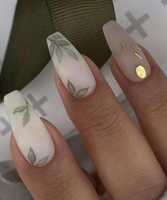 SHORT RED COFFIN ACRYLIC NAILS