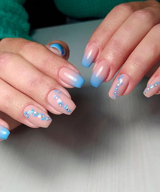 SHORT RED COFFIN NAILS