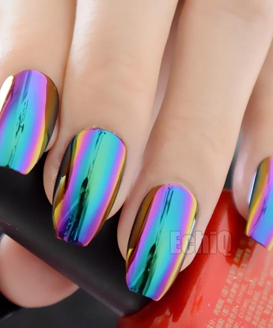 SUMMER NAILS SHORT COFFIN