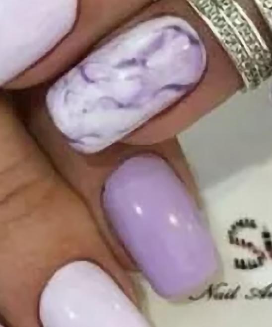 SIMPLE COFFIN SHORT ACRYLIC NAILS