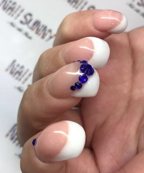 SIMPLE COFFIN SHORT ACRYLIC NAILS