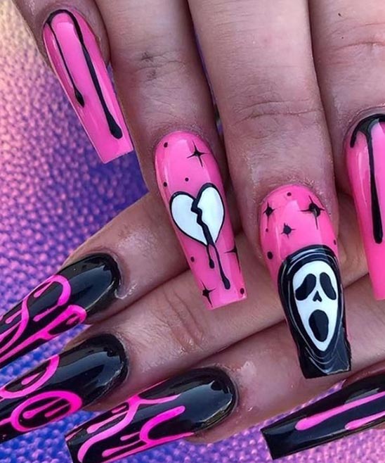 SPIRIT HALLOWEEN PRESS ON NAILS REVIEW