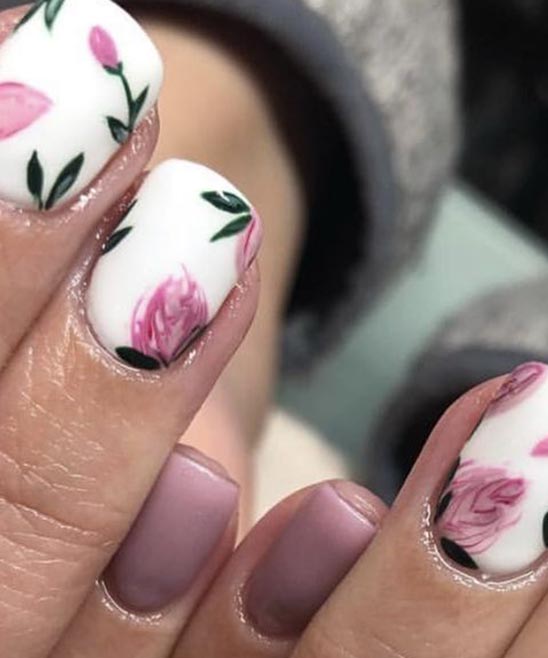 SPRING COFFIN NAIL DESIGNS