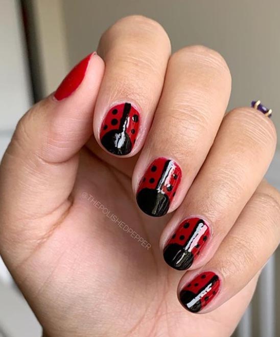 SPRING COFFIN NAIL DESIGNS